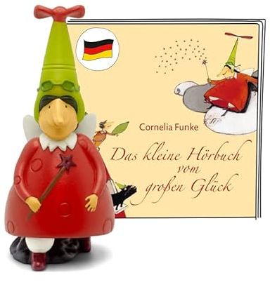 tonies Hörfiguren für Toniebox, Cornelia Funke: Das kleine Hörbuch vom großen Glück – Die Glücksfee/Wo das Glück wächst, Hörbuch mit Musik für Kinder ab 6 Jahren, Spielzeit ca. 46 Minuten