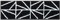 Glary Home 15er Set Stufenmatten 22cm x 71cm x 1.2cm Treppenteppich Selbstklebend / GH39A-WB (Dreiecksmuster, Weiß - Schwarz)