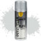 Etrexonline Pintura Spray Multicolor Profesional 400ml Adecuado Metal Madera y Plástico - Color Plata Metalizado (Paquete de 1)