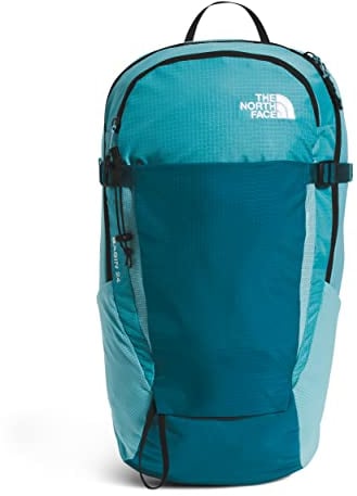 THE NORTH FACE Basin 24 Liter Tagesrucksack mit Regenschutz, Reef Waters/Blue Coral, Einheitsgröße, Tagesrucksäcke