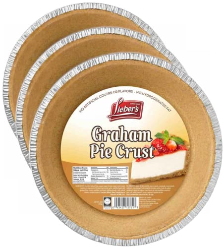 Lieber's Graham Pie Crust 170g (Pack of 3)