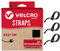 VELCRO Brand ECO Collection | 5 Inch Small Straps for Cords | Reusable Cable Ties | 3/8 Wide, Black, 50 Pack