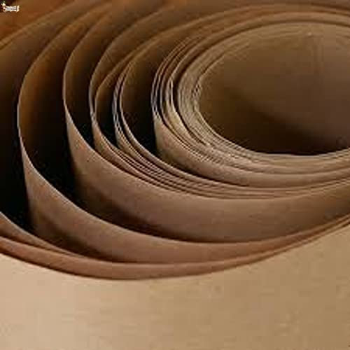 BricoLoco.com Papier Kraft marron en rouleau. Emballage, remplissage, emballage, cadeaux, expédition, artisanat papier kraft ou craft. (90 cm x 10 m, 1)