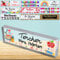 Schreibtisch-Namensschild personalisiert für Lehrer benutzerdefinierte Acryl-Block-Namensschild Zeichen für Büro kundengerechten Schreibtisch Platte Dekor Geschenk für Teacher's Day-Design 4