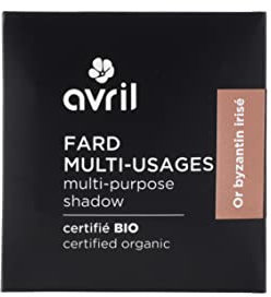 Avril - Fard Multi-Usages Bio - Texture Douce et Soyeuse - Sourcils, Joues, Visage - Vegan, Certifié Bio Ecocert - Fabriqué en France - Recharge 2,5g