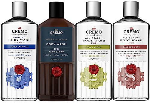Lot de 4 gels douches CREMO