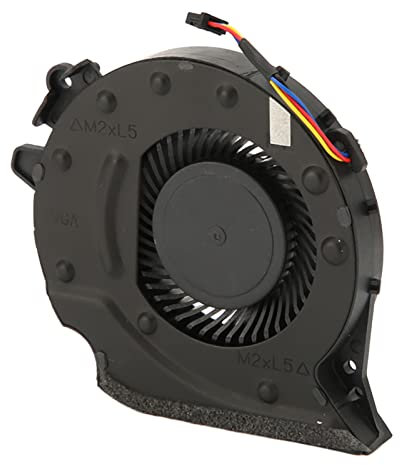 Elprico Ventilador de Refrigeración para Portátil Conexión Fácil Refrigeración Rápida Conector de Alimentación de 4 Pines para HP 15 CX0060TX TPN C133 (Ventilador de enfriamiento de la