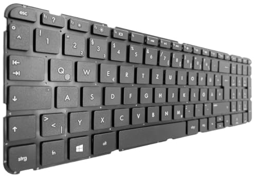 T-ProTek DE Schwarz Tastatur ohne Beleuchtung kompatibel für HP Pavilion Sleekbook 15-b004sg