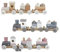 Geburtstagszug personalisiert, Babygeschenk Geburt, Holzzug mit Name, Holzeisenbahn personalisiert Taufe. Zug, Holzspielzeug personalisiert