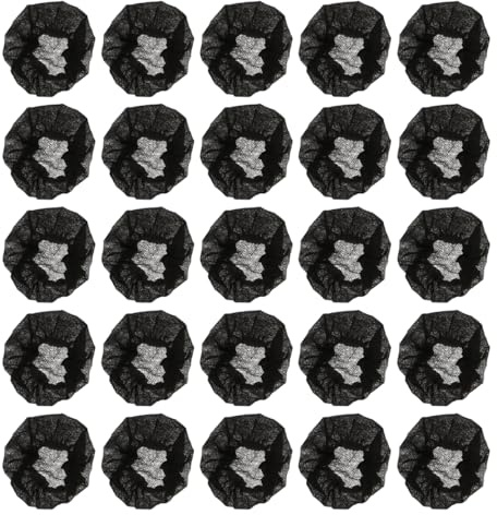 SUPVOX Lot De 100 Housses De Microphone Jetables Bonnette Micro En Tissu Non Tissé Protection Anti-Salive Et Anti-Vent Pour Chant Ktv Faciles À Installer Et À Retirer