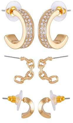 GUESS Gold C-Ring Set