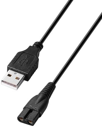 for SURKER Hair Clippers Charger USB Charging Cable Compatible with SURKER Hair Clipper Men Model K7S K7S-Silver K7S-Gold K9S SK-1616 Charger Power Cord