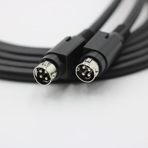 Compatible with HiVi-Swan D100 & Edifier R1700BT Master-Slave Speaker Link Cable, 4-Pin High-Flexibility Pure Copper Audio Cable, Dual-Shielded Interconnect Wire – Lossless Audio Transmission (9.84ft)