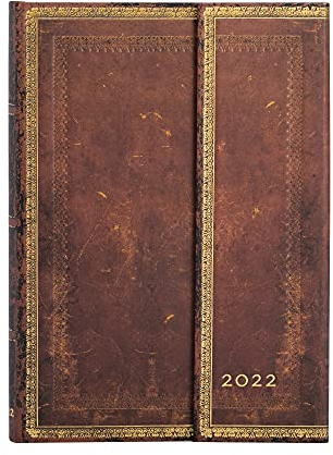 Paperblanks 12-Monats-Kalender 2022 Sierra | Vertikal | Midi (130 × 180 mm)