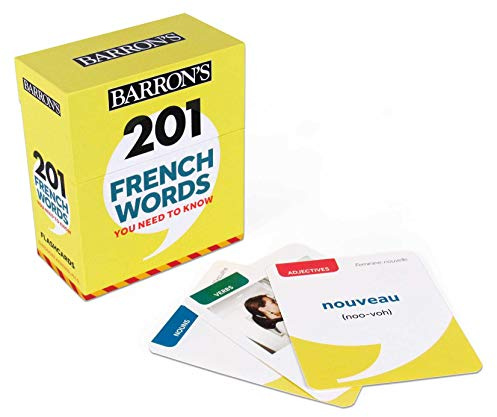 201 French Words You Need to Know Flashcards (Barron's Foreign Language Guides)