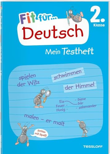 Fit für Deutsch 2. Klasse. Mein Testheft / Fit für die Schule / Lernhilfe / Wie richtige Klassenarbeiten / Bewertung nach Notenschlüssel: Wissen ... Grammatik (Fit für die Schule Mein Testheft)