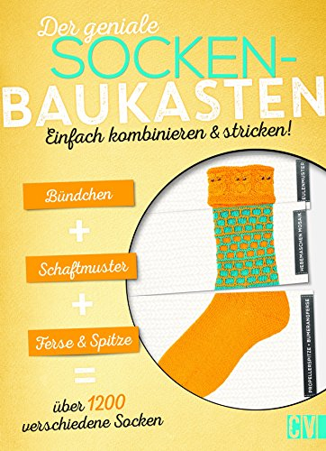 Der geniale Socken-Baukasten: Einfach kombinieren & stricken!