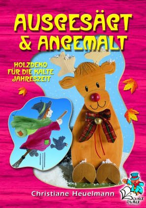 Ausgesägt & angemalt: Holzdeko für die kalte Jahreszeit