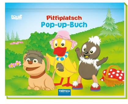 Trötsch Unser kleines Sandmännchen Pop-Up-Buch Pittiplatsch: Entdeckerbuch Beschäftigungsbuch