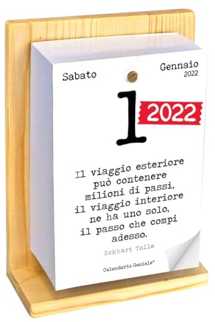 Calendario geniale 2022 con supporto