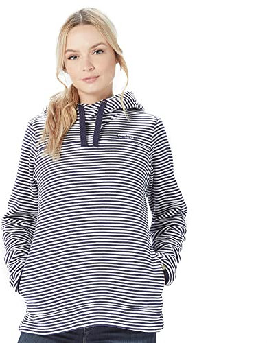 Brasher Women's Wildemoor Hooded Fleece, Womens Hoodie, Ladies Hoodie, Casual Sweatshirt, Outdoors, Walking, Trekking, Hiking and Camping Clothing, Navy, 10
