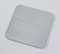 Kerzenteller Flachteller Quadratisch Alu Silber 12 x 12 cm ideal für Kerzen, Taufkerzen, Hochzeitskerzen, Trauerkerzen