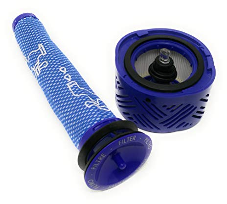 Hepa - Set di filtri compatibili con aspirapolvere Dyson V6 (set filtro Hepa V6)