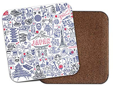 Dessous de verre japonais – Cadeau japonais Sumo Bonsaï Mum #15327