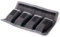 HomyWord DSLR Battery Bag/Holder/ Case Storage Protector with 4 Pocket Pouch for AA/AAA Battery and LP-E6 / LP-E8/LP-E10 LP-E12 / fw50/ f550 and More(1 Pack)