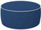 AKTIVE Aufblasbarer Sitzsack, Outdoor-Sitzsack, Fußhocker, aufblasbar, Ø53 x 23 cm, Jeansblau, wasserdichter Stoff, belastbar 100 kg, Gartenmöbel für den Außenbereich (79041)