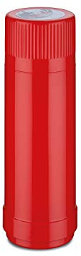 ROTPUNKT Termo 40 MAX 0,75 l, inserto de cristal, sabor duradero, libre de sustancias nocivas, botella de té, comida para bebés, cayena