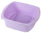 Plastic Large Washing Up Bowl Rectangular Kitchen Basin Sink 9.5 Litre (Lavender)