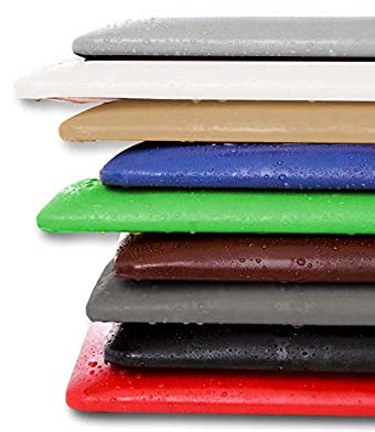 MOTT Kunstleder Bankkissen für 2-4-Sitzer,Premium 3 cm Dick Sitzpolster Stuhlkissen für Esstisch Küchenbank Metallbank,wasserdichte Draußen Sitzkissen Bankauflage,rutschfest, Braun, 120x35cm