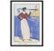 Nacric Vintage Print Modell 002. Poster mit Kunstwerk Art Deco von der französischen Künstlerin George Barbier. Innenausstattung. A4 Größe