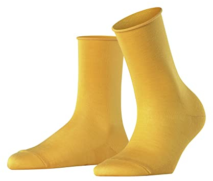 FALKE Damen Socken Active Breeze W So Lyocell einfarbig 1 Paar, Gelb Mustard 1187, 39-42