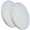 LED ATOMANT Pack 2x Plafon LED Redondo Panel Superficie, 605mm, 48W, Color Blanco Frio (6500K), 5000 Lumenes, Luminaria lampara de techo