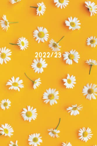 Lehrerkalender 2022 2023: Praktischer Kalender für Lehrer und Lehrerinnen I A5 I 170 Seiten vollgepackt mit vielen Extras I Design Gänseblümchen Gelb