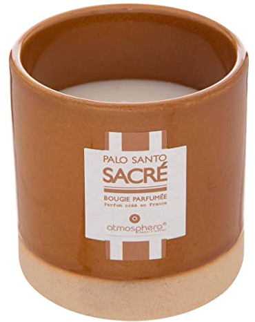 Atmosphera - Duftkerze Marty Heiliger Palo Santo Heiliger Palo Santo - 160g - Palo Santo heilig
