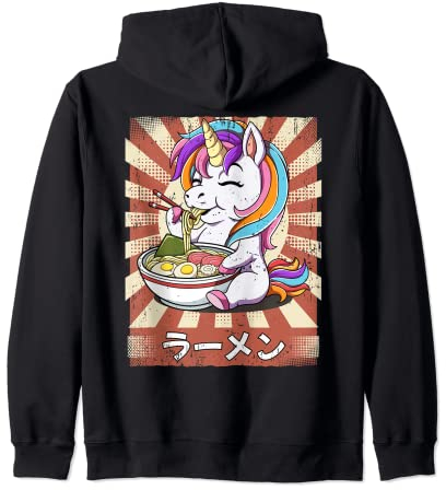 Licorne Ramen Sweat à Capuche