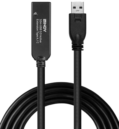 LINDY 43376 10m USB 3.0 Aktivverlängerung Typ A an C