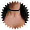 Inilbran Boho Large Velours Collier Ras du Cou Noir Velours Daim Collier Collier Punk Noir Velours Collier Vintage Satin Ruban Collier Bijoux pour Femmes et Filles