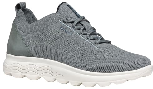 Geox Women's D Spherica ASneaker, Lt Sage, 2.5 UK