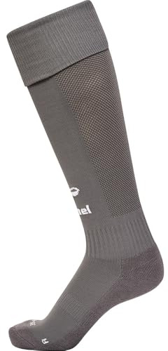 hummel Unisex Kinder Hmlessential Football Sock, STEEL GRAY/WHITE, 27-30 EU