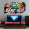 ANHUIB 3D Gaming Wall Sticker,Game Zone Wall Stickers,Gaming Wall Decals,Gamer Wall Stickers