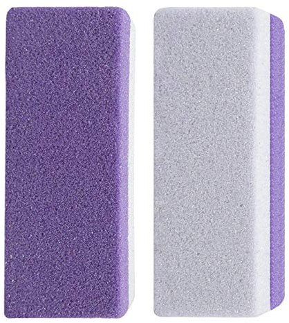 Foot Pumice Stone- Foot Exfoliator Pedicure, Ultimate 2-In-1 Scrubber And Professional Rock| Foot Exfoliator Pedicure Tool Callus Remover Scrubber Skin Cleaner, For Dead Skin Callus Remova