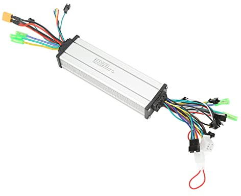 KIMISS Elektrofahrrad Dual Drive Controller 24V 36V 48V 350W Dual Drive Motor Controller Aluminium PCB Kunststoff Gleichmäßige Geschwindigkeit für Elektrofahrräder Dreiräder Roller