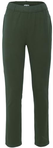 Living Crafts - Denise | Treggings - Bequemer Jersey-Stoff in Jeans-Optik, Elastischer Bund, Mit Imitierten Taschen, Hochwertige Bio-Baumwolle, Praktisch