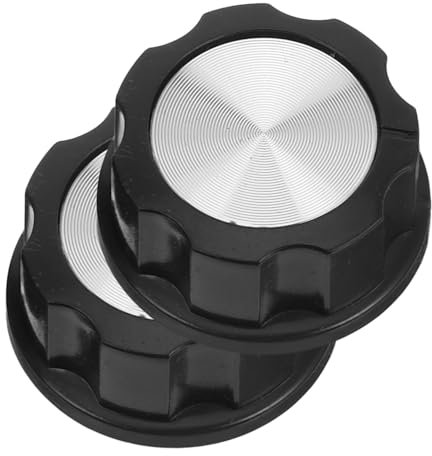 NULYLU 2pcs Oven Knobs Replacement BBQ Grill Stove Knob Control Switch for Air Fryer