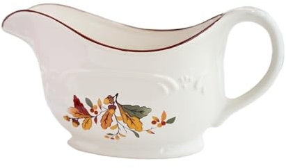 Bamboo Sea Gravy Boat Vintage Ceramic Western Tableware Set with Sauce Boat, Steak Sauce Cup, Milk Jug, Large Creamer, exquisite and practical, perfect for family gatherings Sauce Cup