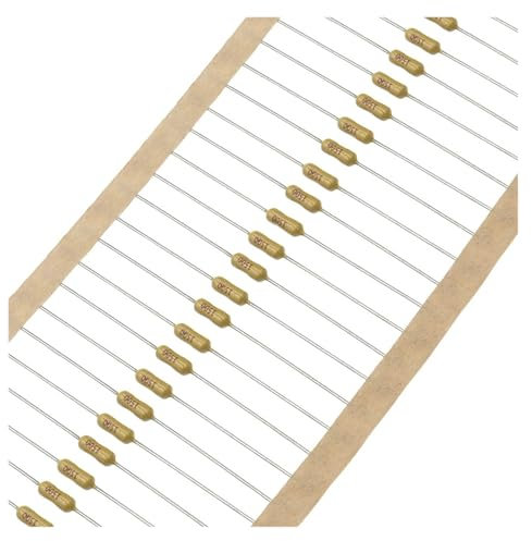 Fusible de resistencia PICO de acción lenta, 125/250 V, amarillo, con cable axial, 10 unidades(7A)